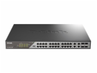 D-Link DSS 200G-28MPP - Přepínač - řízený - 24 x 10/100/1...
