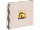 Walther Fun chamois        30x30  50 black Pages Spiral S...