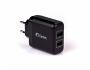 Fantec SC -A224 - napájení - 24 wattů - 4,8 A - QC - 2 výstupní body (USB)