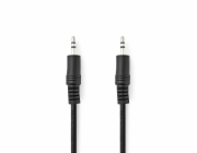 NEDIS stereo audio kabel s jackem/ zástrčka 3,5 mm - zástrčka 3,5 mm/ černý/ bulk/ 10m