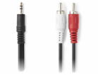 NEDIS stereofonní audio kabel/ 3,5 mm zástrčka - 2x RCA z...