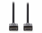 NEDIS High Speed HDMI 1.4 kabel s ethernetem/ 4K@30Hz/ zlacené konektory HDMI-HDMI/ černý/ bulk/ 7,5m