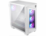 MSI MPG VELOX 100R 306-7G18W21-809 MSI skříň MPG VELOX 100R WHITE/ bez zdroje/ levé temperované sklo/ 4x ARGB 120 mm fan/ 1x USB3.1 Type-C/ 2x USB3.0/ bílá