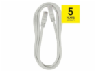 Kabel EMOS RJ-45 M, RJ-45 M, 2m, šedý S9123