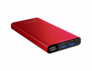 GoGEN GOG PB100008R GoGEN 10000 mAh, PB100008, powerbanka, červená
