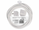 Prodlužovací kabel 7 m / 1 zásuvka / bílý / PVC / 1,5 mm2