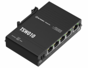 Průmyslový switch TSW010 5xRJ45 portů 10/100Mbps