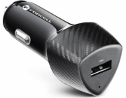 ForCell Autonabíječka FORCELL CARBON USB QC 3.0 18W CC50-1A černá (celkem 18W)