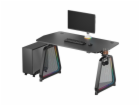 Ultradesk Herní stůl BOOSTER, černý