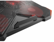Chladící podložka pro NB Genesis OXID 260, LED, 15,6-17,3" 4xvětrák, 2xUSB