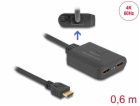 Delock HDMI Splitter 1 x vstupní HDMI na 2 x výstupní HDM...