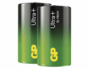 GP D Ultra Plus, alkalická (LR20) - 2 ks
