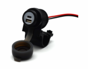 Midland Motorcycle  Duo USB  Socket