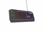TRUST herní klávesnice GXT836 EVOCX, membránová, USB, US