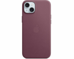Apple z tkaniny FineWoven s MagSafe na iPhone 15 Plus, morušově rudá MT4A3ZM/A iPhone 15+ FineWoven Case with MS - Mulberry
