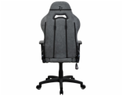 AROZZI herní židle TORRETTA Soft Fabric v2/ látkový povrch/ šedá popelavá
