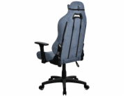 AROZZI herní židle TORRETTA Soft Fabric v2/ látkový povrch/ modrá
