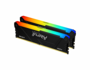 Kingston FURY Beast/DDR4/32GB/3200MHz/CL16/2x16GB/RGB/Black