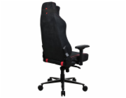 AROZZI herní židle VERNAZZA Supersoft Red/ látkový povrch/ černočervená