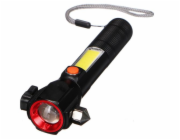 Svítilna do auta bezpečnostní s magnetem CAR LAMP SAFETY, 300 lm, COB LED, USB SIXTOL
