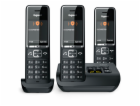 Gigaset COMFORT 550A trio  black/chrome