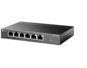 TP-Link CCTV switch TL-SG1006PP (6xGbE, 3xPoE+,1xPoE++, 64W, fanless)