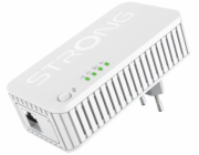 STRONG sada 2 adaptérů Powerline WF 1000 DUO MINI/ Powerline 1000 Mbit/s/ Wi-Fi 750 Mbit/s/ 1x LAN/ bílý