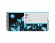 HP 738 300-ml Magenta DesignJet Ink Cartridge