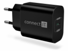 Connect IT CWC-2070-BK CONNECT IT Voyager2 nabíjecí adapt...