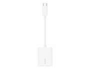Belkin RockStar USB-C Audio- and Charge Adapter, white F7U081btWH