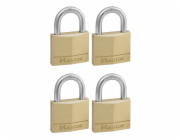 Master Lock Padlock  4 pcs. Set (50mm) 150EURQNOP