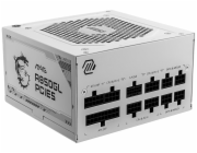 MSI MAG A850GL PCIE5 WHITE napájecí zdroj 850 W 20+4 pin ATX ATX Bílá
