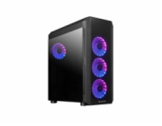 CHIEFTEC MidT Scorpion 4 GL-04B-UC-OP / ATX / 2x USB3.0 / USB-C / 4x120mm fan / ARGB/ průhledná bočnice / černá