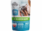 FRENDI Kousky v omáčce s králíkem - mokré krmivo pro kočk...