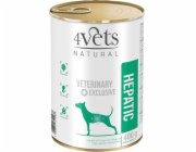 4VETS Natural Hepatic Dog  - vlhké krmivo pro psy - 400 g