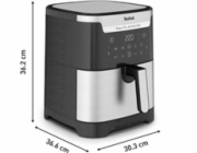 Tefal Easy Fry & Gril XXL EY801D15 horkovzdušná fritéza a gril 2 v 1, 1830 W, 6,5 l, technologie Extra Crisp, černá
