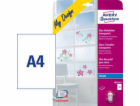 Dekorativní skleněné fólie Avery Zweckform 4 listy (MD3002)