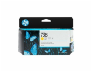 Inkoust HP Inkoust HP/HP 738 130 ml YLW DesignJet Ink