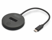Dokovací stanice Digitus Station/Replicator pro SSD M.2 NVMe/SATA USB-C 3.2 Gen2 10 Gb/s max. 4 TB černá