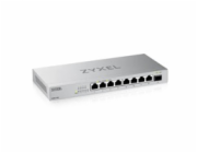 Zyxel XMG-108 8 Ports 2,5G + 1 SFP+, 8 ports 100W total PoE++ Desktop MultiGig unmanaged Switch