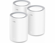 Cudy M3000 - AX3000 Wi-Fi 6 Mesh Solution 3-Pack, Dual-Band, 2402+574Mbps, AX/AC/A/B/G/N, 1x2,5G + 1x1G Eth, 5x int.ant, Beamfor