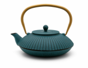 Bredemeijer Teapot Linhai 1,1l  Cast Iron petrol gold 153031