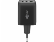 goobay USB-C PD víceportová rychlá nabíječka Nano 65 wattů