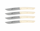 Berkel steak knife set 4-pcs.  Color cream