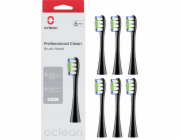 Oclean náhradní hlavice Professional Clean P1C5 B06 - 6 ks, černé