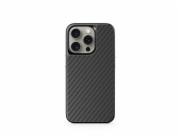 Epico Mag+ Hybrid Carbon Case - MagSafe compatible iPhone 15 Pro - černá