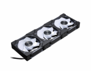 PHANTEKS D30 PWM s reverzním prouděním vzduchu D-RGB 120mm ventilátor, 3ks, černý