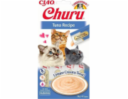 INABA Churu Tuna Recipe - pamlsek pro kočky - 4x14 g