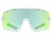 Sluneční brýle UVEX SPORTSTYLE 236 SET WHITE MAT / MIRROR GREEN (CAT. 2) + CLEAR (CAT. 0)