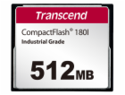 TRANSCEND CompactFlash Card CF180I, 512MB, SLC mode WD-15...